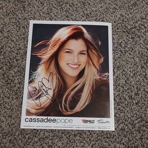 Cassadee Pope Signed Autograph Photo